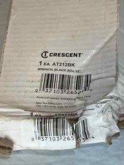 Genuine Crescent Adjustable Wrench 12 In. Black Oxide Finish (S3)