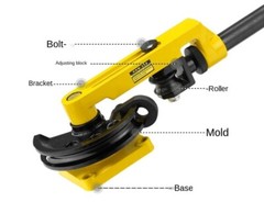 SWG-25 Mechanical Manual Pipe Bender Pipe Bending Machine Tool U-Type &phi;10-&phi;25