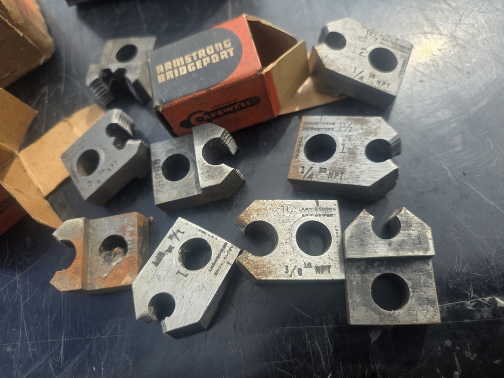 Vintage Armstrong Bros. Adjustable Dies for Pipe No. 1 1/2