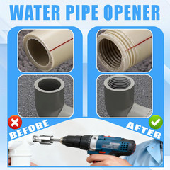 2 PCS 2-in-1 PVC Pipe Threader Kit, Dual Function Integrated Internal & Exter&hellip;