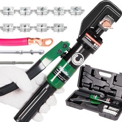 Hydraulic Crimper Tool for 1/8&Prime; 3/16&Prime; Stainless Steel Cable Railing Kit Hardware