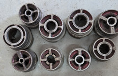 Vintage REED Mfg. Co. Pipe Threader Set With 10 Dies