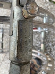 24&rdquo; Walhonde Tools Top Liner Pipe Fitting Clamps, SS, TL5024-SS