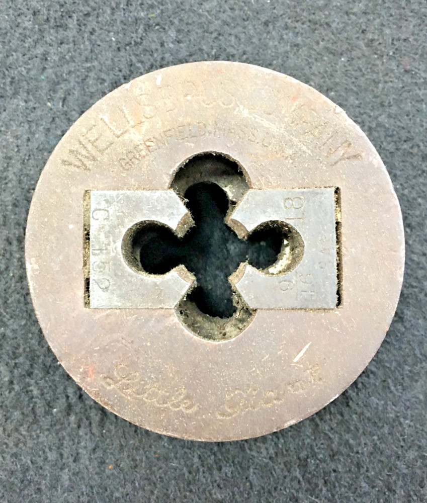 Wells Bros Company, Little Giant, Die Head 9/16&Prime;-18, C-152, USA