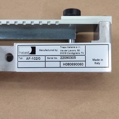 Habasit AF-102/0 Flexproof Die Cutting Device, 0.08&Prime; (2mm) Max Belt Thickness