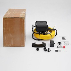 200ft Pipeline Inspection Camera, Sewer Main Inspection,12PCS LED Scope 12V