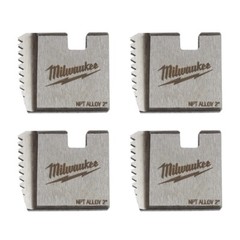 Milwaukee 48-36-1106 2 in ALLOY NPT Pipe Threading Dies