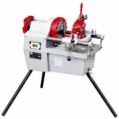 PreAsion Electric Pipe Threader Machine 1/2&Prime; &ndash; 2&Prime; Threading Cutter Deburrer 110V