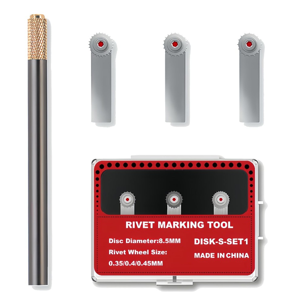 Model Rivet Maker Tool RM-S1 &ndash; Small Diameter Gear (Pitch 0.35/0.4/0.45 mm) -&hellip;