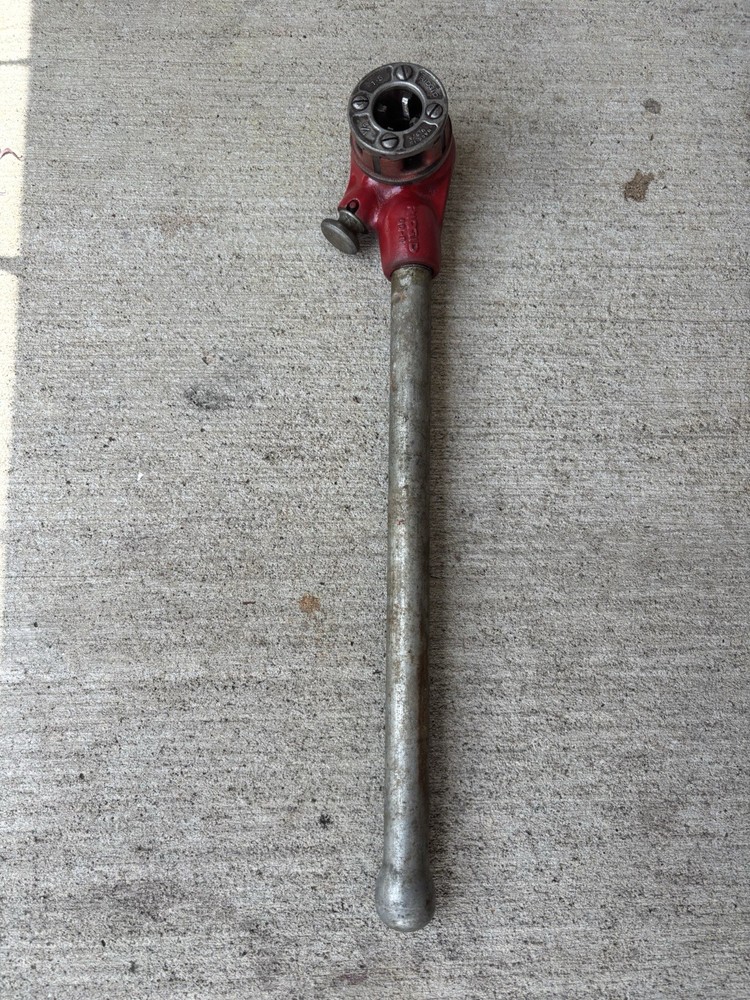 RIGID Pipe Ratcheting Threader Handle 00-R w/ One dies 1/2&rdquo;