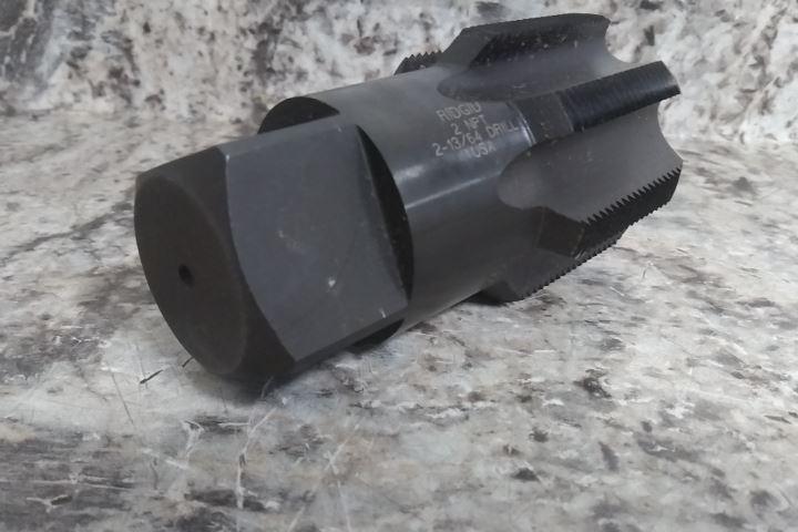 Ridgid E-5120 2-13/64 In Drill Bit Size Pipe and Conduit Thread Tap
