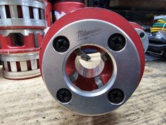 RIDGID 37835 1&Prime; NPT Pipe Die & Milwaukee Die Head Set 1/2&Prime; 3/4&Prime; 1-1/4&Prime;