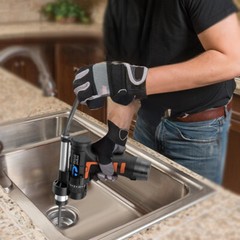 12V Pipe Dredge Machine Electric Drill Toilet Drain Clogging Cleaning Tool
