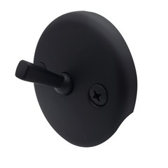 Westbrass A92-62 3-1/8&Prime; Trip Lever Bathtub and Shower 1 Pack, Matte Black
