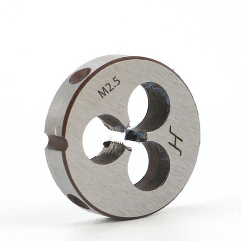 M2.5*0.45 Carbon Steel round Taper Pipe Rethreading Die