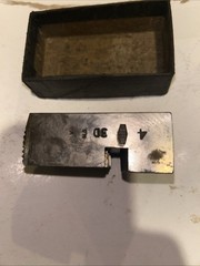 OSTER Threading 3D Dies, 1&rdquo; & 1 1/4&rdquo; Pipe NOS, #103-4-4 1/2, 113-114-114 1/2