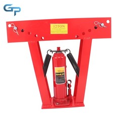 12 Ton Tubing Bender Manual Hydraulic With 6 Dies Copper Exhaust Pipe Bender