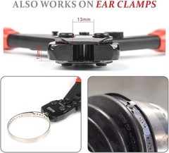Ergonomic Ratcheting PEX Cinch Tool for Fast and Reliable Stainless Steel Clamps