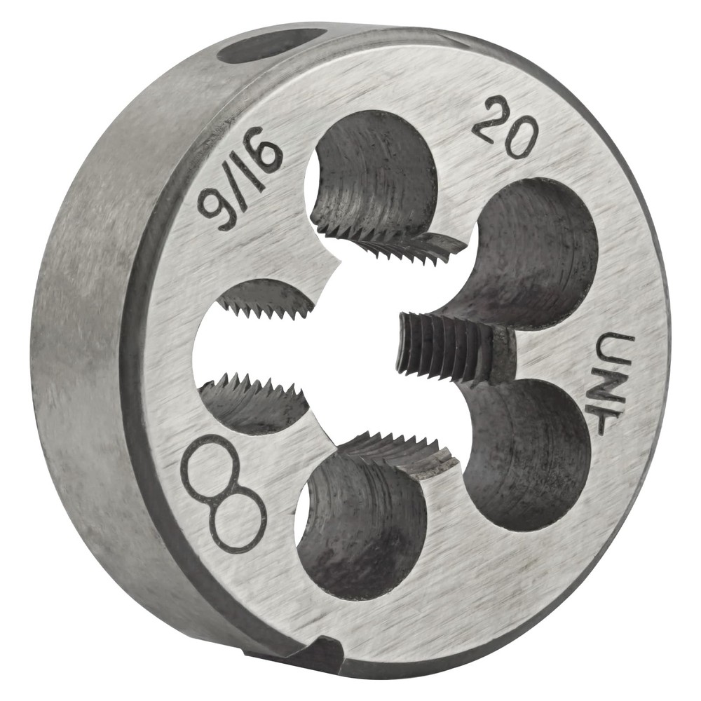 9/16&Prime;20 UN Round Die Right Hand Machine Thread Die 9/16 x 20 UN
