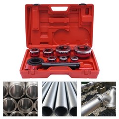 7 Size Bar Pipe Threader Kit Pipe Thread Cutter Tap Head Pipe Die Threading Sets