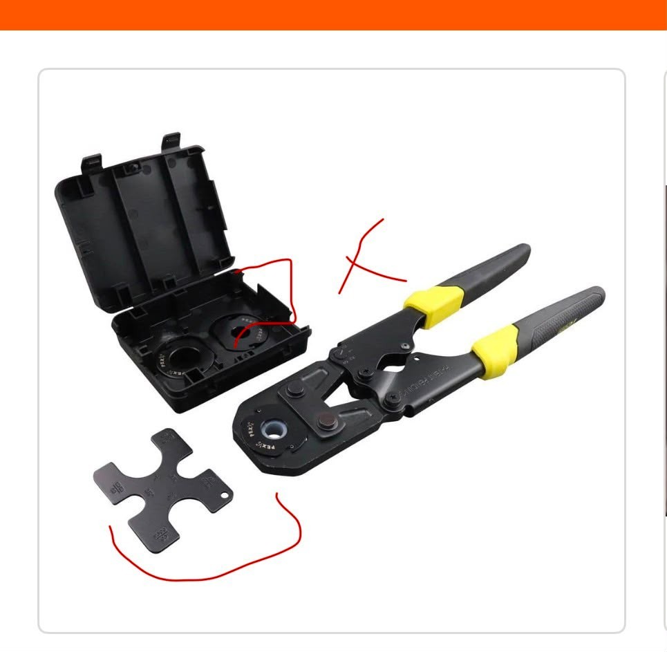 Apollo Auto-Rotating PEX-A Expansion Tool Kit with 1/2 in. and 3/4 in. crimper