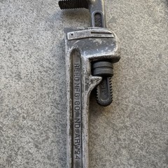 Vtg Reed Mfg ARW24 Heavy Duty Aluminum Straight Handle 24&Prime; Pipe Wrench