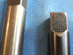 5 pcs. RARE Acme Taps Various Sizes Machine Shop Tools