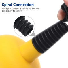2 PCS Mini Sink Plunger Short Handle Powerful Drain Unclogger Yellow Red Set