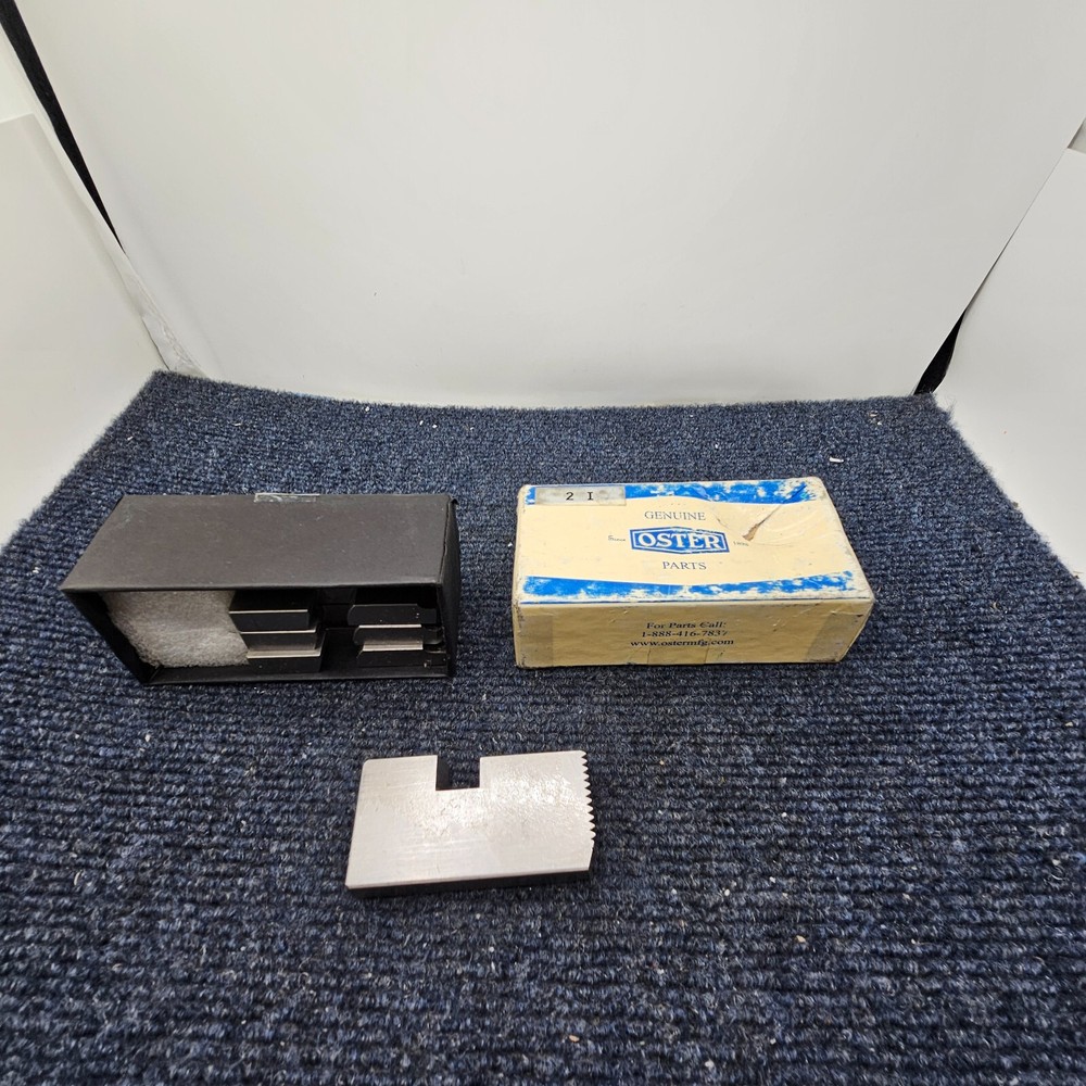 (QTY 4) Oster Die 13025 size 2&Prime; symbol X1 NPSM PVC 6272 2H