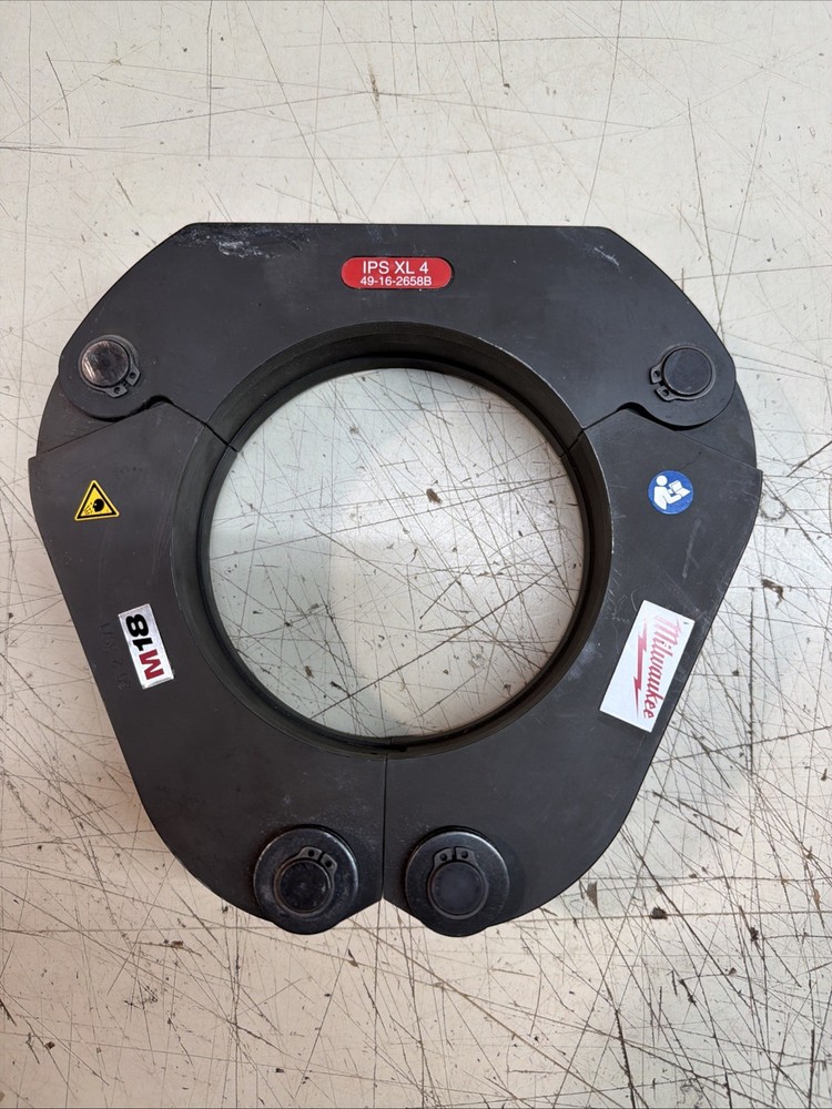 Milwaukee 49-16-2658B 4&Prime; IPS XL Ring for M18 FORCE LOGIC Long Throw Press Tool