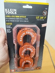Klein Tools 3-PC Copper Tubing Set Multiple Sizes Copper Tube Cutter