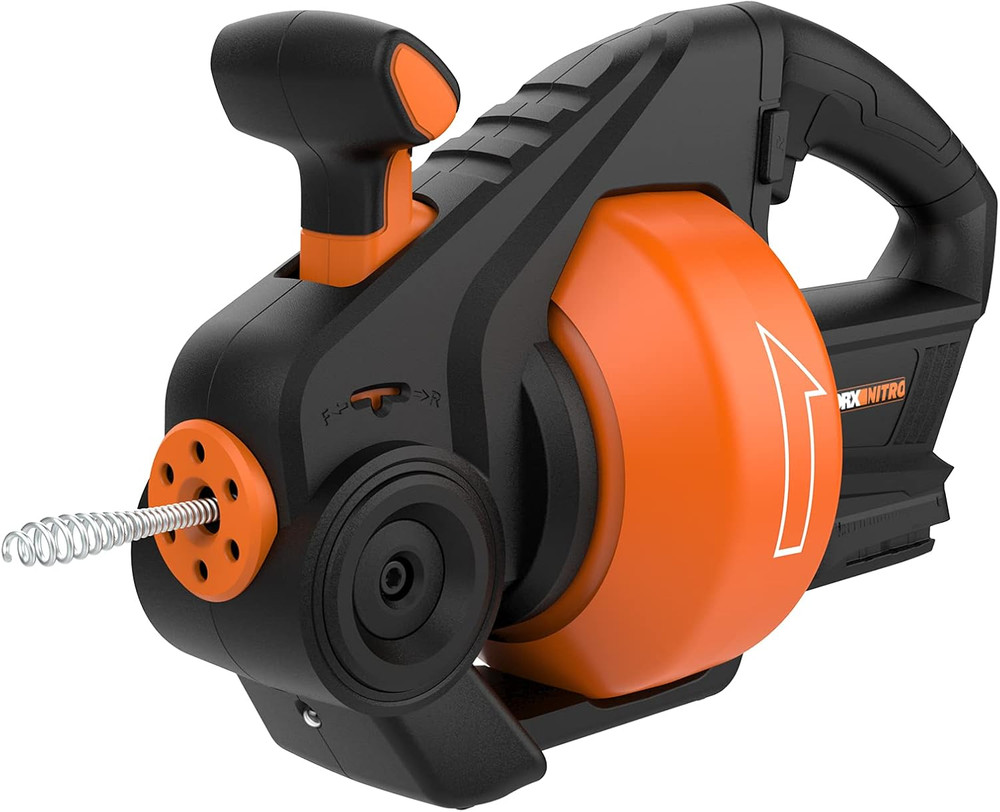 Worx Nitro 20V Power Share 25 Ft. Cordless Drain Auger (Tool Only)