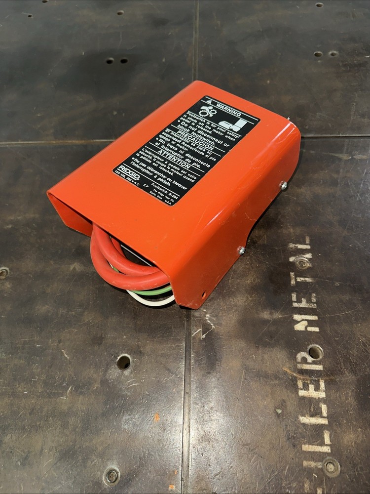 RIDGID B-294 Foot Switch Assembly for Pipe Threader 300 and 535 (36642)