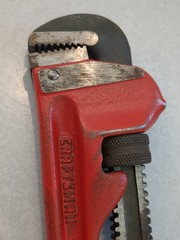 CRAFTSMAN 10&Prime; Heavy Duty Steel Pipe Wrench # 55676 USA