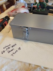 Ridgid 38605 19-5/8&Prime; x 4-9/16&Prime; x 3-3/16&Prime; Metal Carrying Case for 00-R Threader