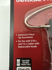 Husky 4-Piece Cutter Tips for Drain Auger 1012 570 450