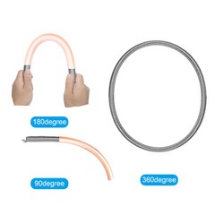 Spring Tube Bender Steel 1100mm 43.31&Prime; Long for 12mm 0.47&Prime; Copper Pipe