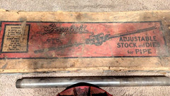 Rare Greenfield Adjustable Stock and Dies 1 1/4 Inch, 1 1/2&Prime; Inch & 2&Prime; Inch (T)