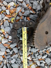 J.H. Williams Vulcan No.34 Improved Chain Pipe Wrench , Drop Forged in USA
