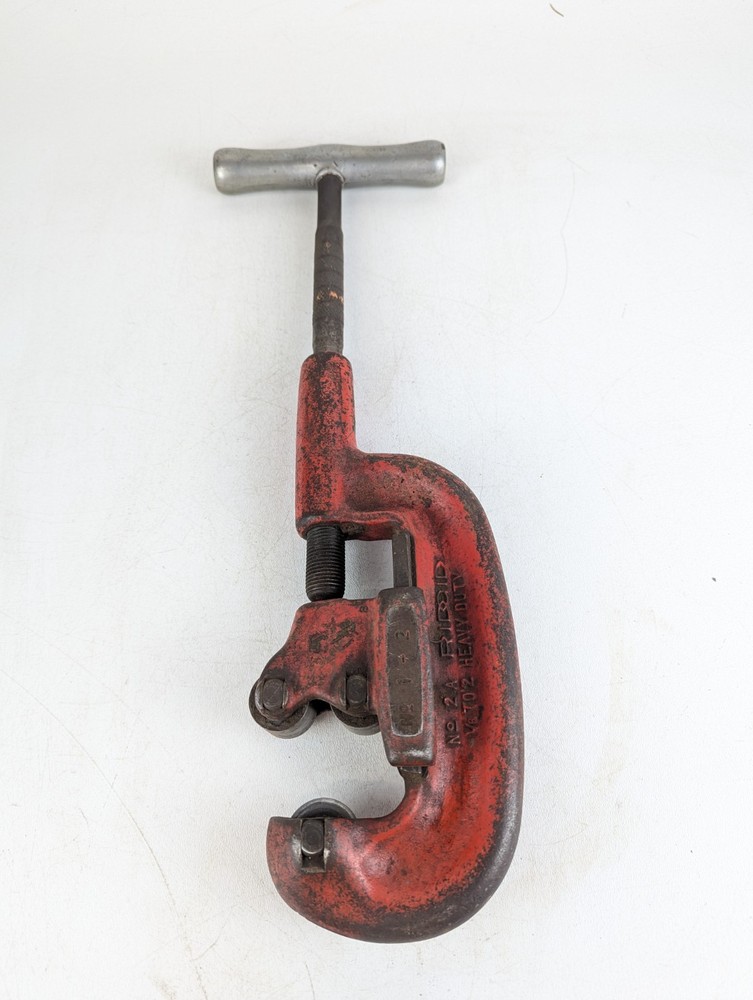 RIDGID No 2A Heavy Duty Pipe Cutter 1/8&rdquo; To 2&rdquo; Steel Pipeade In USA Plumbing
