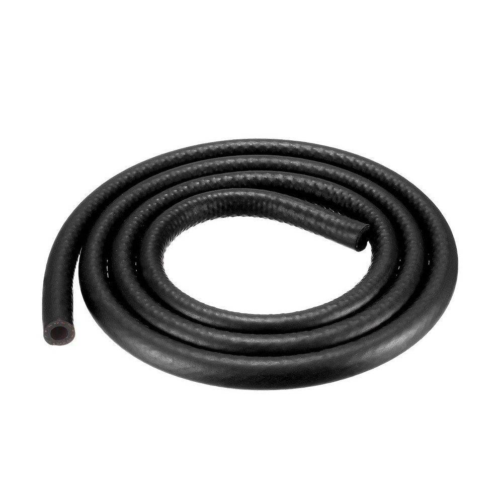 Fuel Line Fuel Hose Rubber 8mm I.D. 1.5M/4.9FT Diesel Petrol Hose Engine Pipe