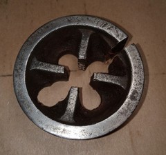 GTD 7/16&rdquo; SAE 20 2&rdquo; Size adjustable threading die Made in the USA