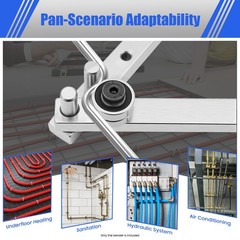 Manual Mini Bending Machine Carbon Steel Steel Rod Universal Bender 8mm Dia