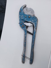 Klein Tools 50501 Ratcheting PVC Cutter 1/2&Prime; to 2&Prime; Blue Hand Crank Rare Vintage