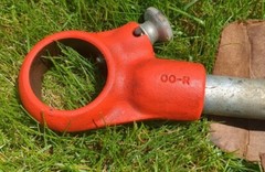 Ridgid 38540 OO-R Ratchet and Handle Assembly, Cast Iron, Made In USA