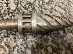 Unbranded Tools #2 RATCHET SPIRAL PIPE REAMER, 1/8&Prime; to 2&Prime; No Handle As Pictured