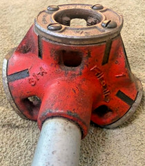 Ridgid No. 31-A Three Way Pipe Threader With Handles 1/2&rdquo;, 3/4&rdquo; and 1&rdquo;
