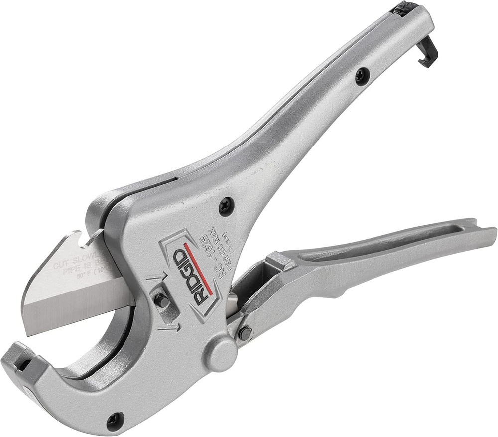 23498 Model RC-1625 Aluminum Ratchet Action 1/8&Prime; to 1-5/8&Prime; Plastic Pipe