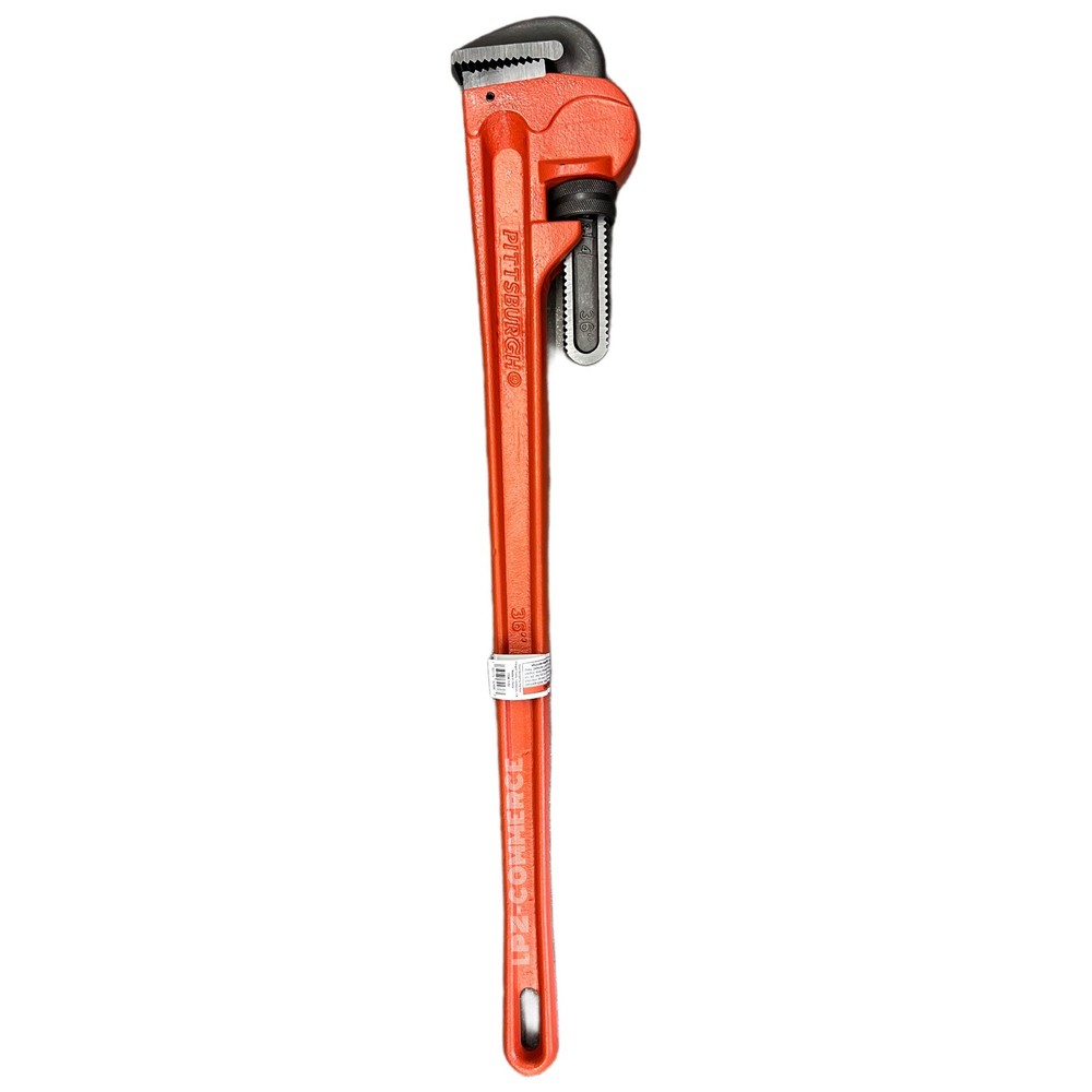 Pittsburgh 24&Prime; Steel Pipe Wrench -Straight Jaw 3&Prime; Capacity- Item #61361