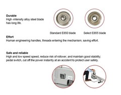 PC116 Stainless Steel Pipe Galvanized Copper Pipe Electric Pipe Cutting Machine